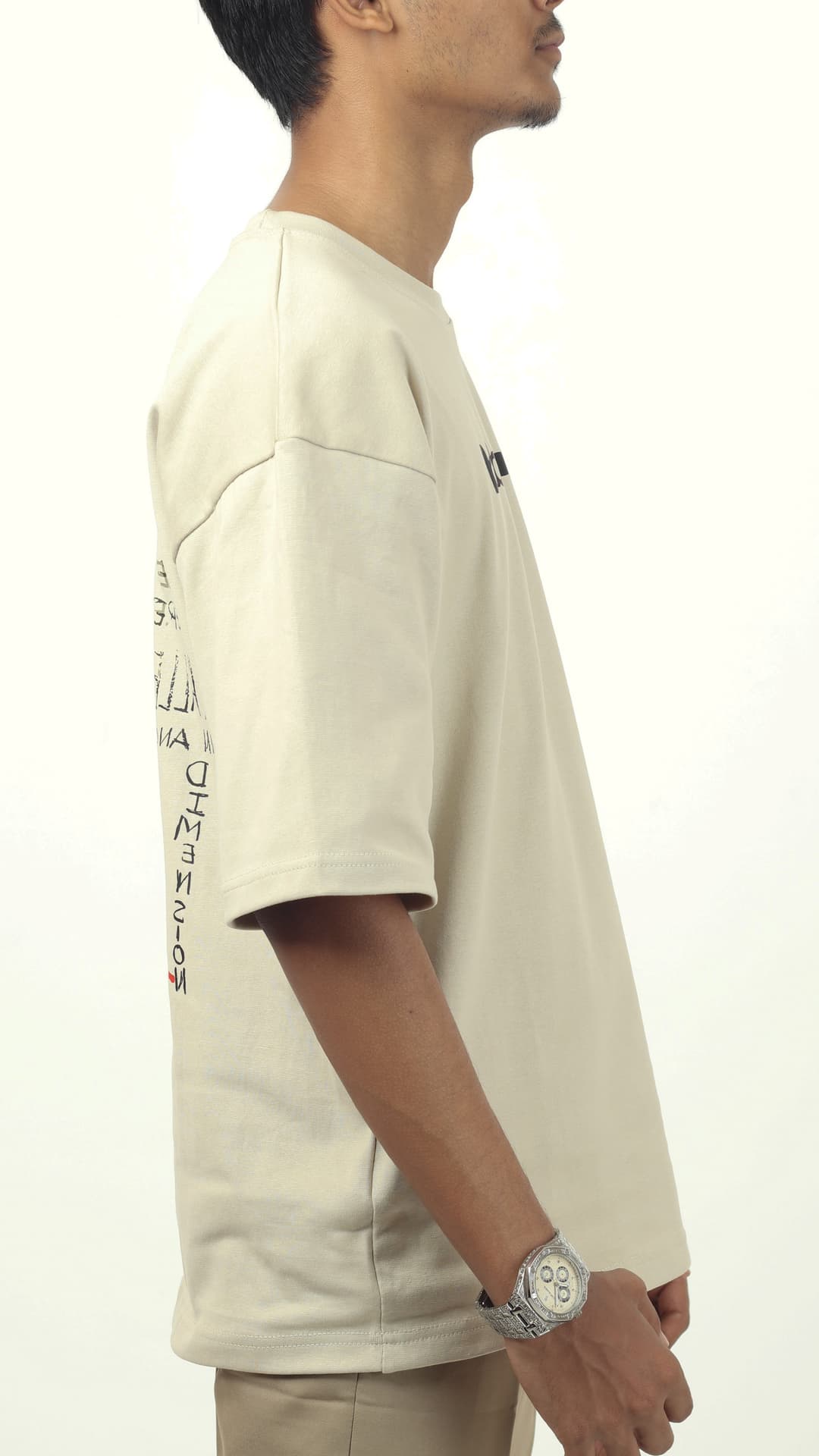 Blonded | Beige Unisex Oversized Tee